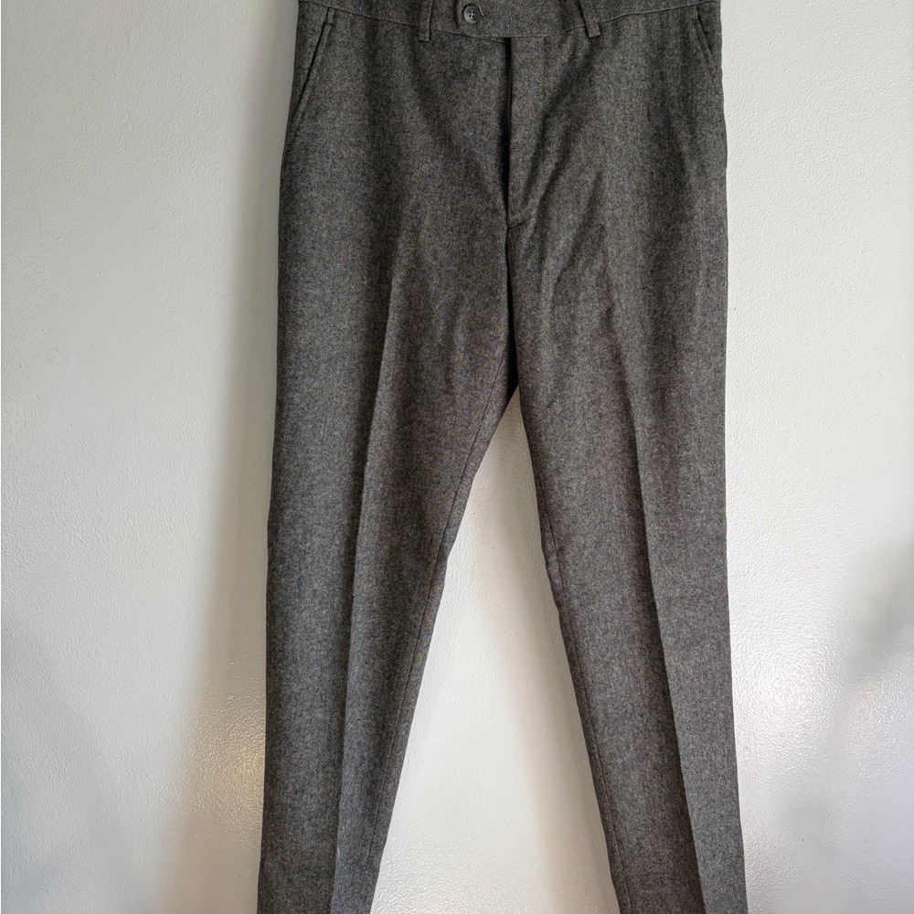 Original Penguin Men's Gray Dress Trousers